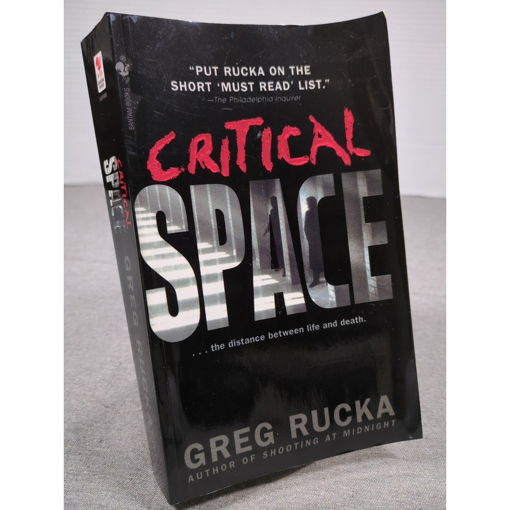 2003 Critical Space Greg Rucka‎ Atticus Kodiak 5 Vintage Bantam Trade Market PB